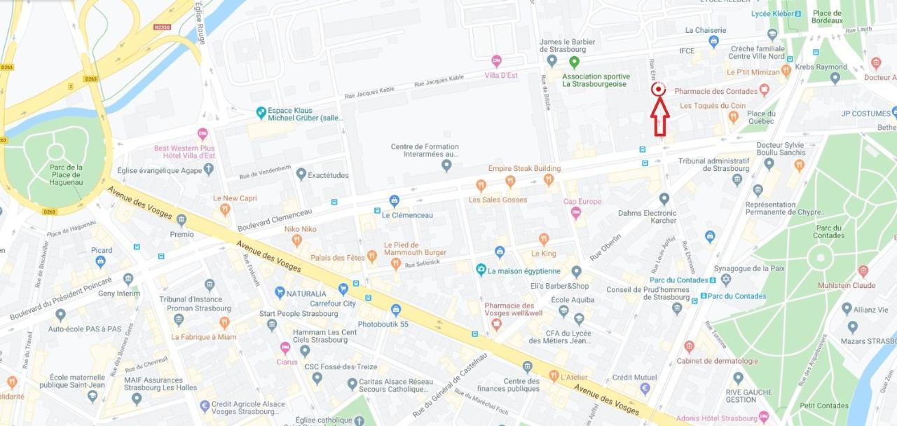 Le 22 Ehrmann Apartman Strasbourg Kültér fotó